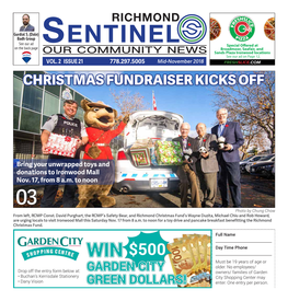 Christmas Fundraiser Kicks Off