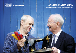 Annual Review 2015 Halifax Foundation for Northern Ireland