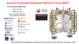 Overview of Versatile Experiment Spherical Torus (VEST)