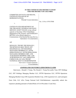 Case 1:19-Cv-01974-TNM Document 113 Filed 08/04/21 Page 1 of 37