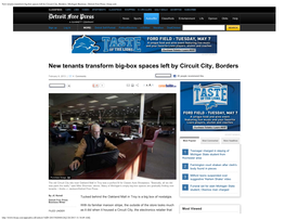 New Tenants Transform Big-Box Spaces Left by Circuit City, Borders | Michigan Business | Detroit Free Press | Freep.Com