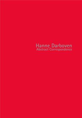 Hanne Darboven Abstract Correspondence