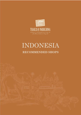 Indonesia Recommended Shops