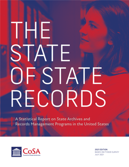 A Statistical Report on State Archives and Records Management Programs in the United States