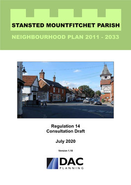 Regulation 14 Consultation Draft July 2020