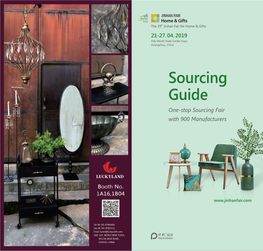 Sourcing Guide One-Stop Sourcing Fair with 900 Manufacturers