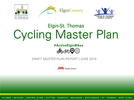 Elgin-St. Thomas Cycling Master Plan 2014
