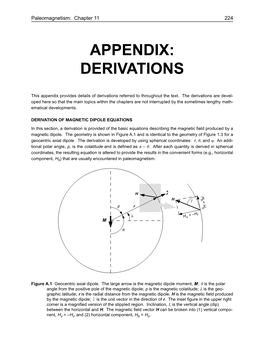 Appendix: Derivations