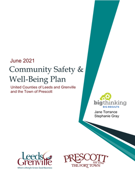 Community Safety & Well-Being Plan