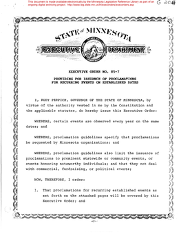 This Document Is Made Available Electronically by the Minnesota Legislative Reference Library As Part of an Ongoing Digital Archiving Project