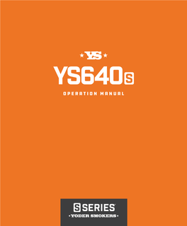 Ys640s Operation Manual+ACS Edit.Indd