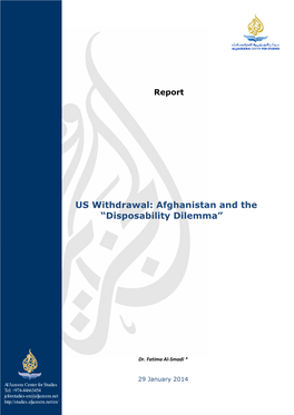 US Withdrawal: Afghanistan and the “Disposability Dilemma”