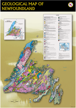 Geology Map of Newfoundland