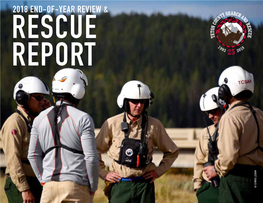 2018 Year End Review and Rescue Report