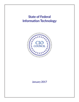 State of Federal Information Technology