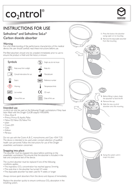 Co2ntrol Sofnolime IFU (English) |