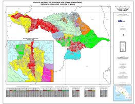 Mapa De Valores De Terrenos Por Zonas Homogéneas