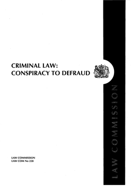 Criminal Law: Conspiracy to Defraud