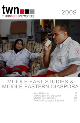 Middle East Studies & Middle Eastern Diaspora
