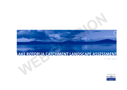 Lake Rotorua Catchment Landscape Assessment