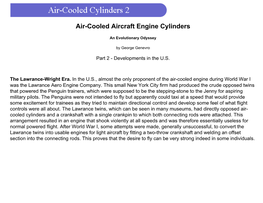 Air-Cooled Cylinders 2