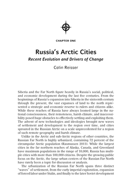 Russia's Arctic Cities