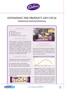 Extending the Product Life Cycle Through Repositioning