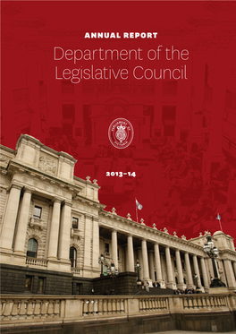 Department of the Legislative Council