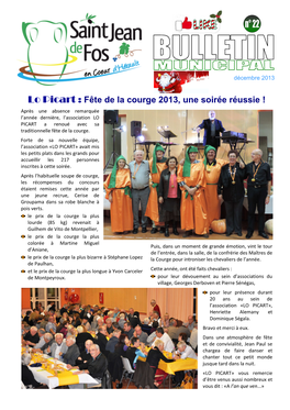 Bulletin Décembre 2013