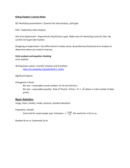 Basic Statistics Range, Mean, Median, Mode, Variance, Standard Deviation