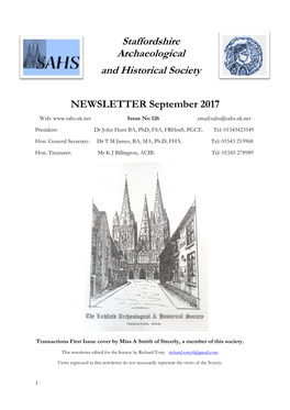 Newsletter 126 September 2017