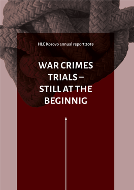 War Crimes Trials – Still at the Beginnig