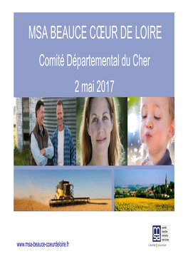 Comité Départemental Du Cher 2 Mai 2017