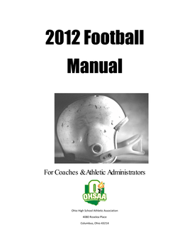 2012 Football Manual