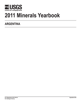 The Mineral Industry of Argentina in 2011