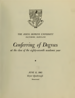 Commencement 1961-1970