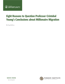 Eight Reasons to Question Professor Cristobal Young's Conclusions