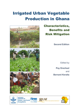 Irrigated Urban Vegetable Production in Ghana