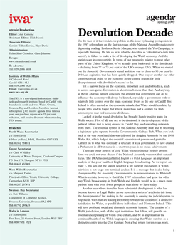 Devolution Decade