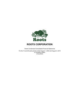 Roots Corporation