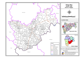 Village Map Jawhar Taluka: Vada District: Palghar