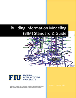 Building Information Modeling (BIM) Standard & Guide