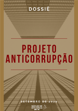 Dossiê Projeto Anticorrupção
