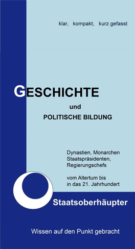 Königs-Und Fürstenhäuser Aktuelle Staatsführungen DYNASTIEN