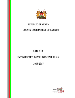 County Integrated Development Plan 2013-2017