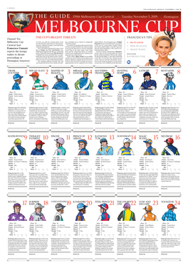 THE GUIDE 159Th Melbourne Cup Carnival | Tuesday November 5