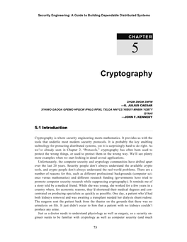 Cryptography