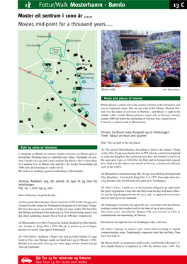 Tur/Walk Mosterhamn - Bømlo 13 C Moster Eit Sentrum I 1000 År