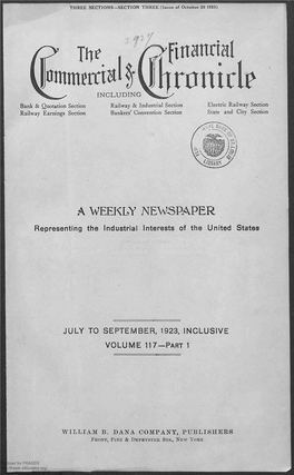 July to September, 1923, Inclusive : Index To