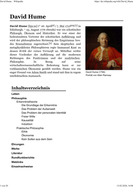 David Hume – Wikipedia